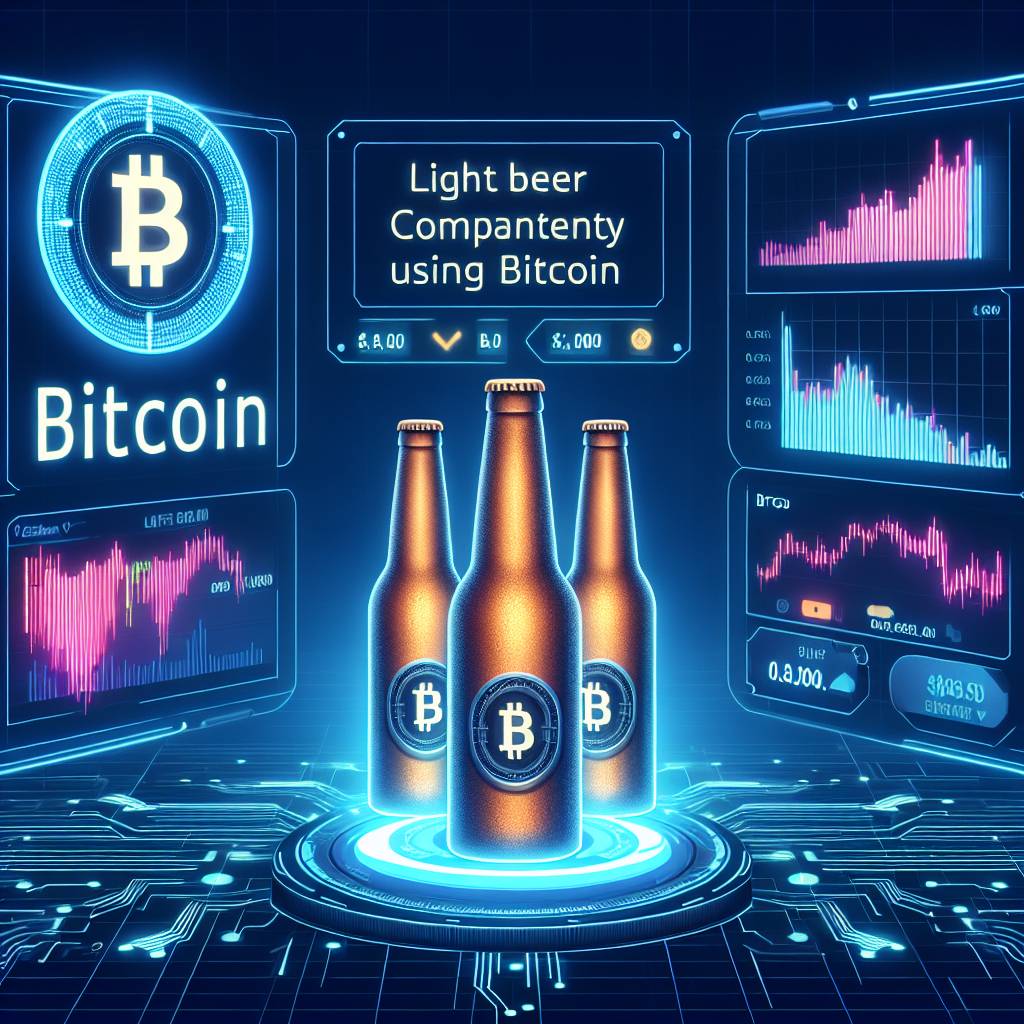 What are the advantages of buying Bud Light shares with Bitcoin?