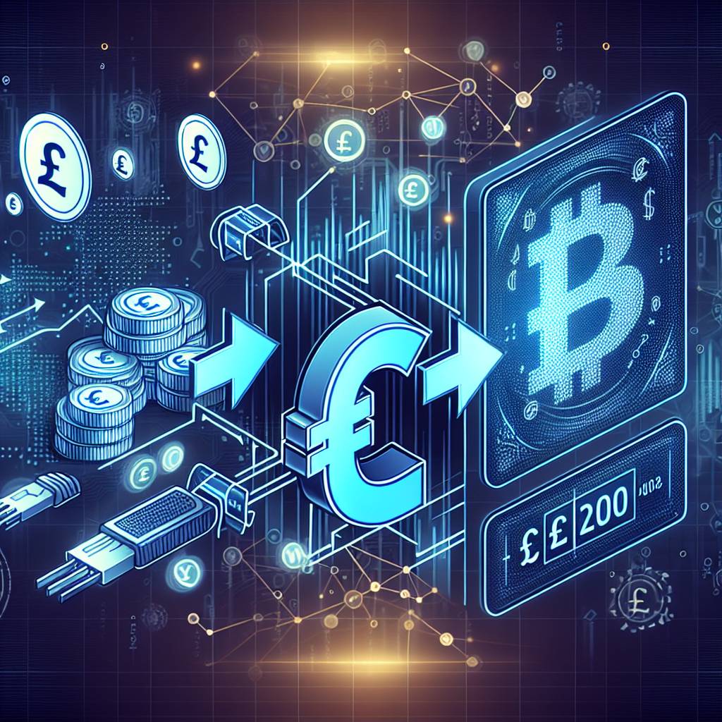 What are the steps to convert pounds to dollars using a cryptocurrency exchange?