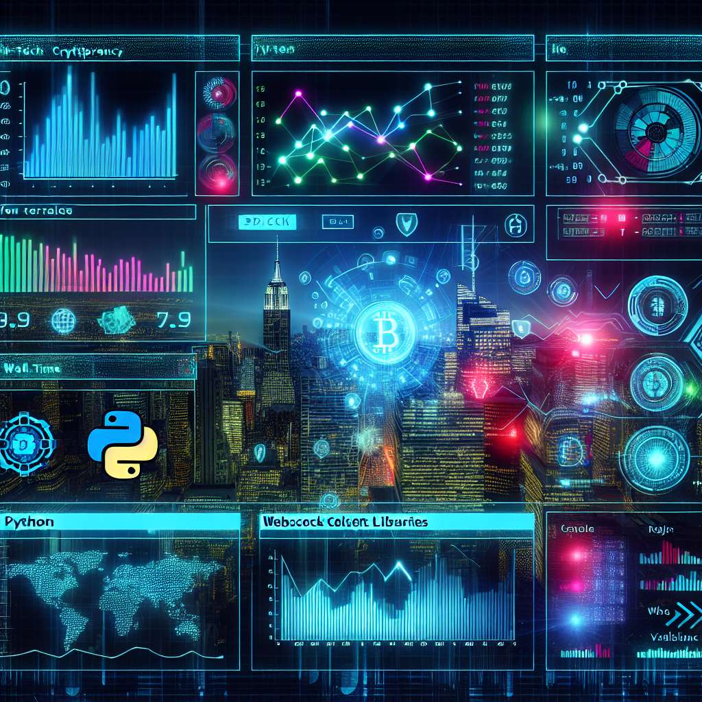 Which cryptocurrency exchanges support websocket-client python for live trading?