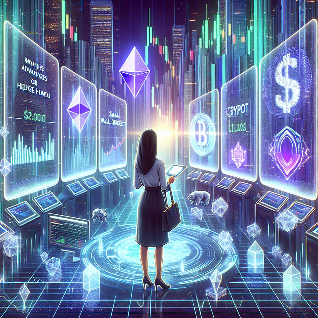 What are the advantages of investing in cryptocurrency hedge funds compared to traditional mutual funds?
