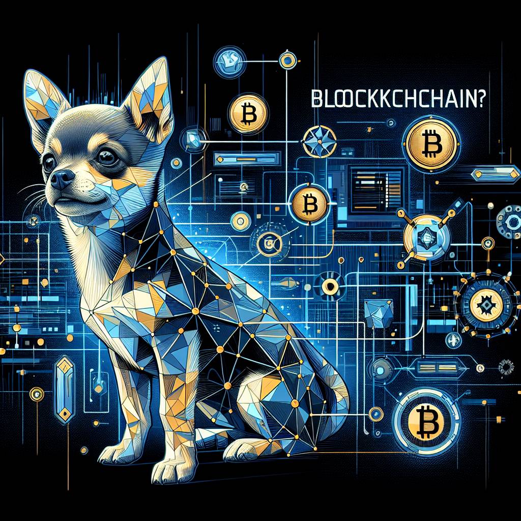 How does the Chihuahua Shiba Inu Mix blockchain technology work?