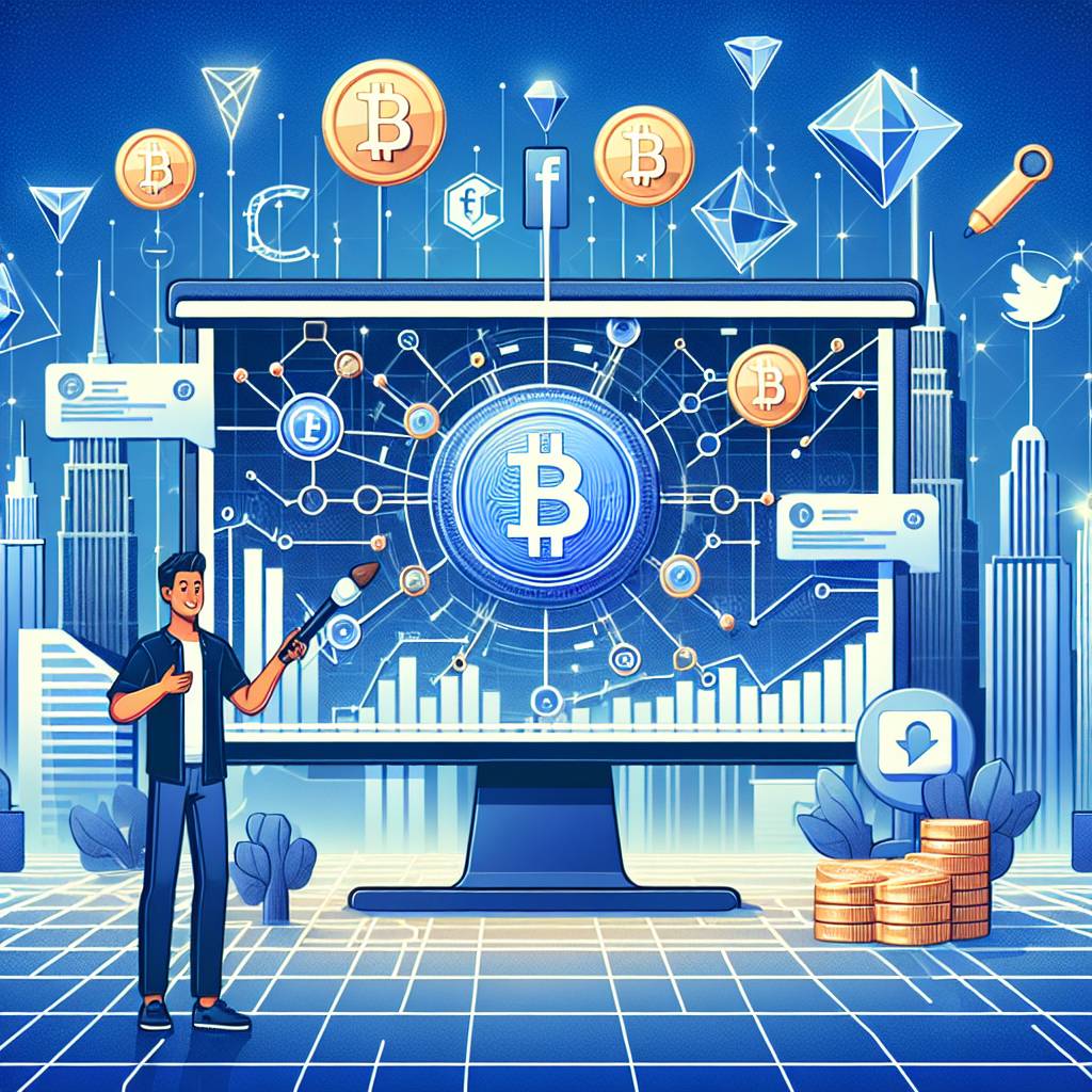 How can I use Facebook shares to invest in cryptocurrencies?