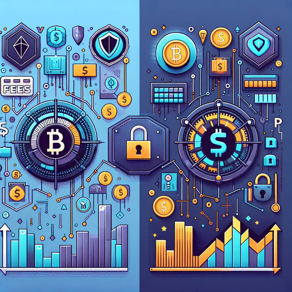 How do fees, safety, and privacy differ when comparing P2P apps for cryptocurrencies?