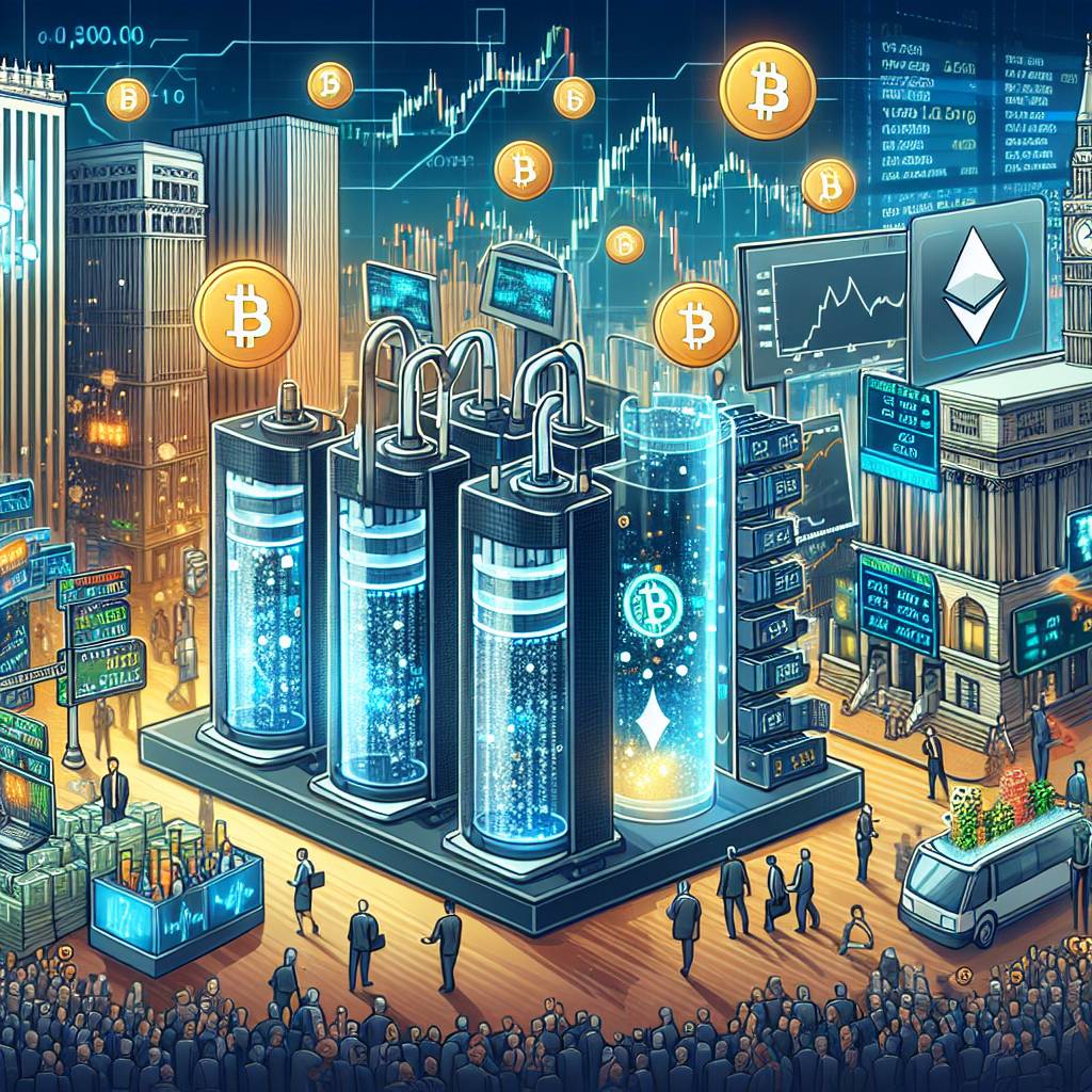 How does the fuel cell stock price compare to other digital currencies?