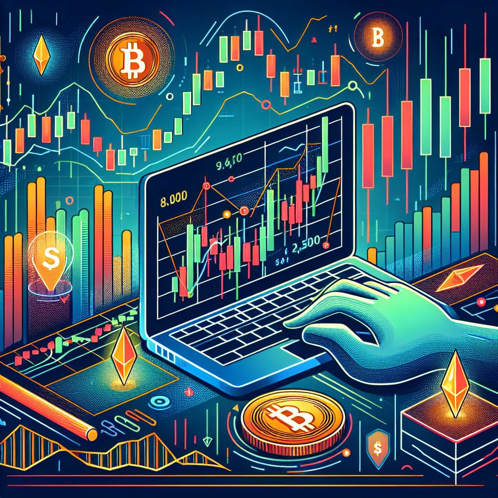 How can I use candlestick patterns to identify potential entry and exit points in the cryptocurrency market?