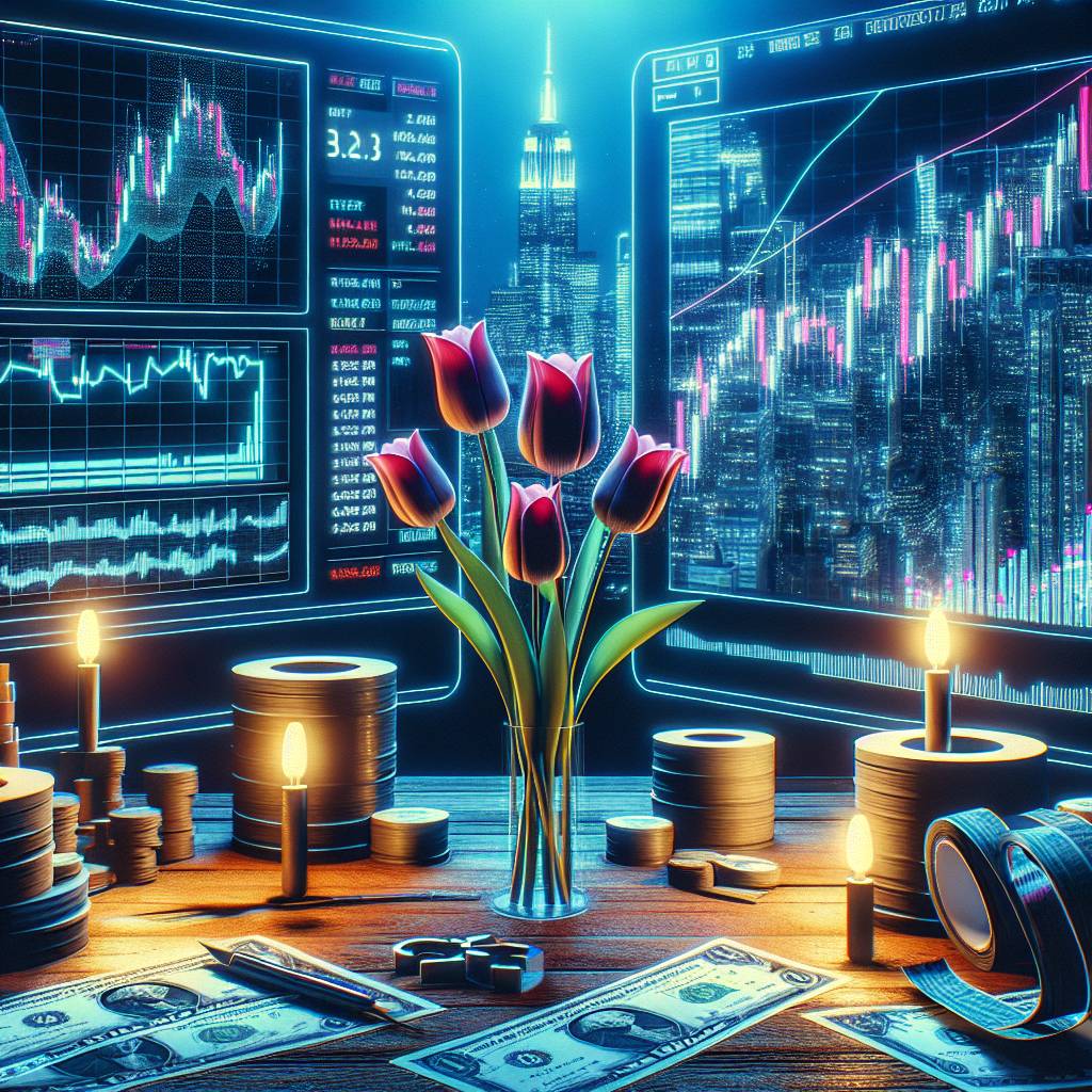 How can the lessons learned from the tulip crisis be applied to the world of digital currencies?