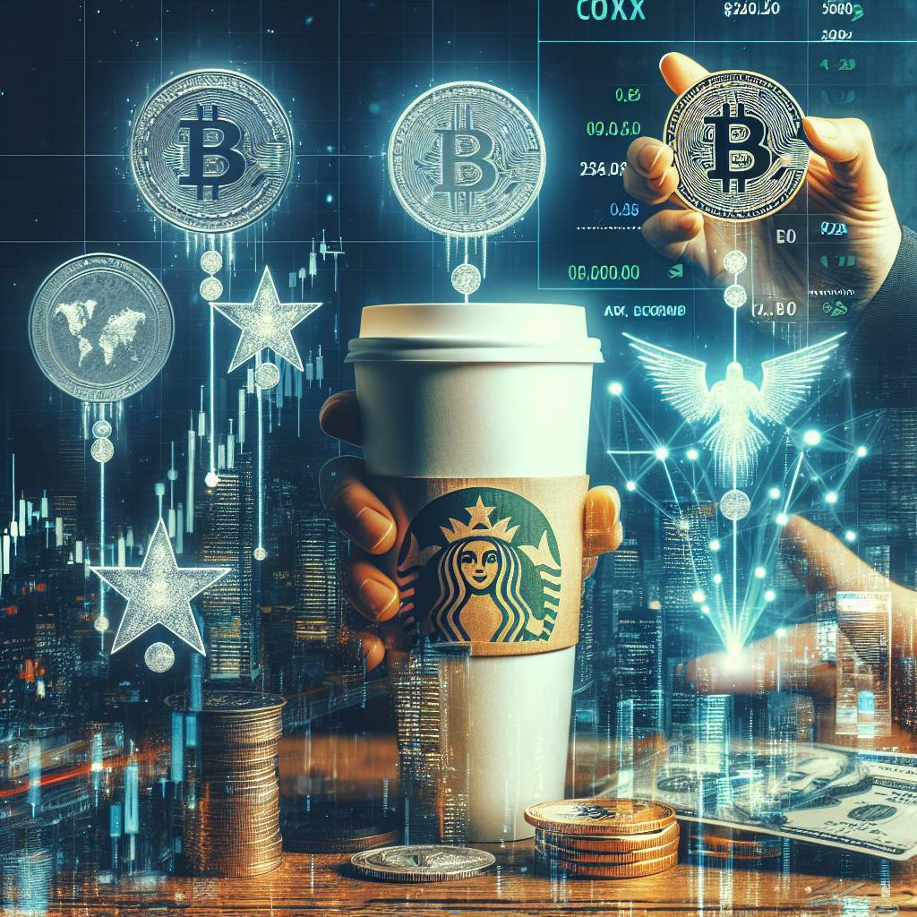 How does the Starbucks stock history compare to other digital currencies?