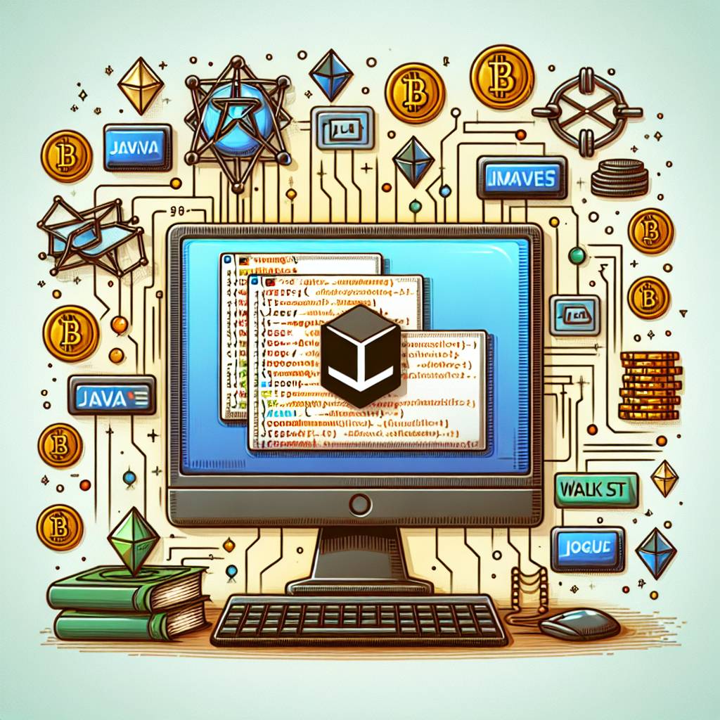 What are the benefits of using a Java-based programming language for developing secure and efficient cryptocurrency applications?