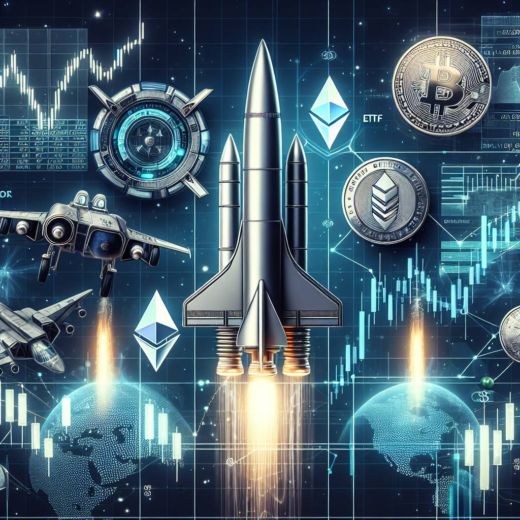 How can I use cryptocurrency to invest in iShares US Aerospace & Defense ETF?