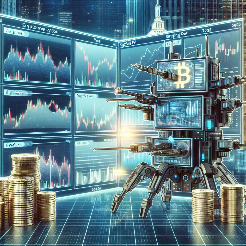 How does a crypto trading bot analyze market trends and make trading decisions?