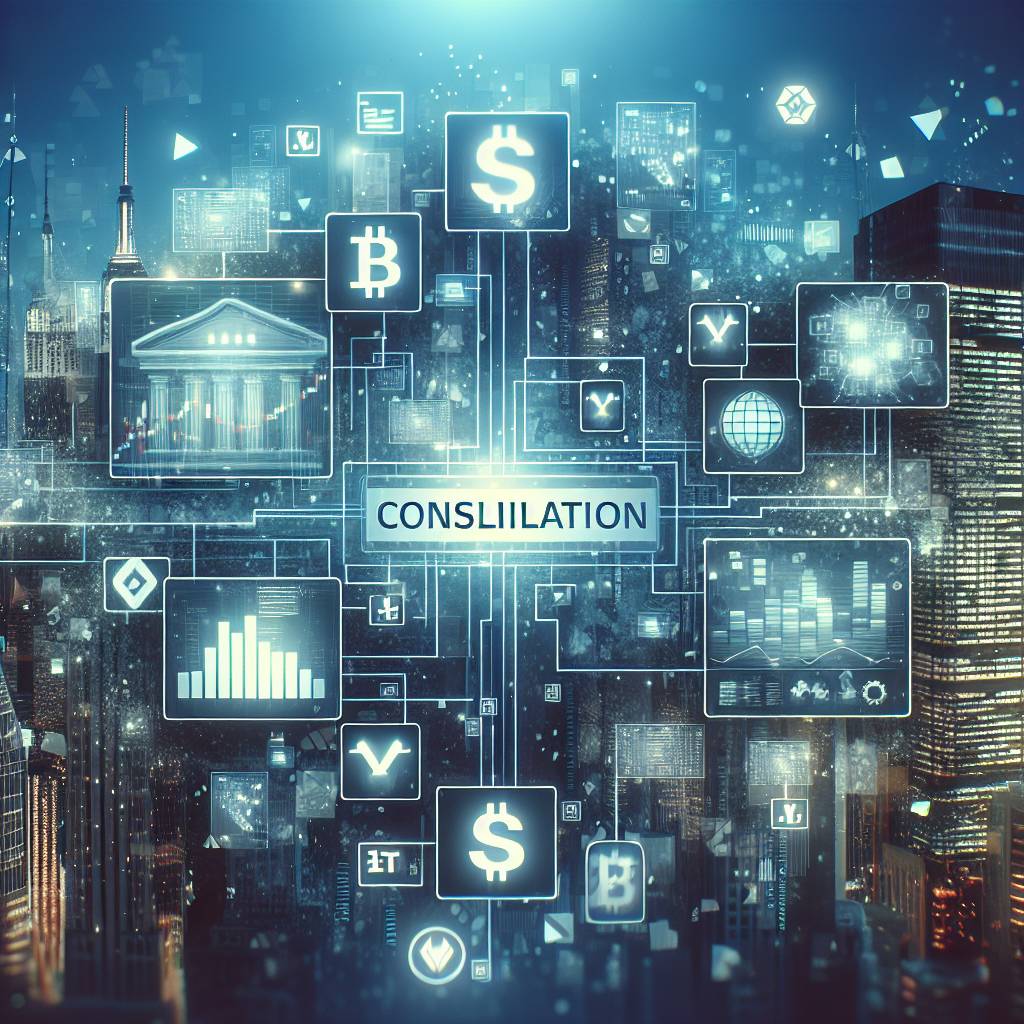 What are the benefits of implementing a share consolidation strategy in the cryptocurrency market?