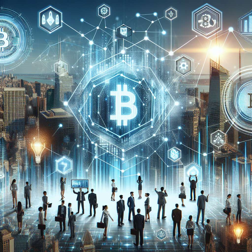 What are the advantages of using blockchain technology in the financial industry?