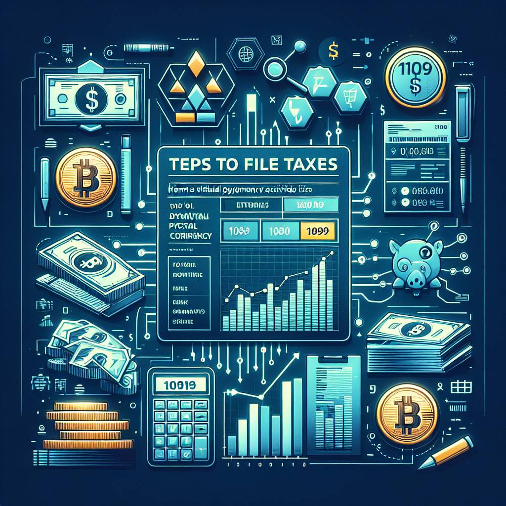 What are the steps to file taxes with a 1099 from cash app for my virtual currency activities?