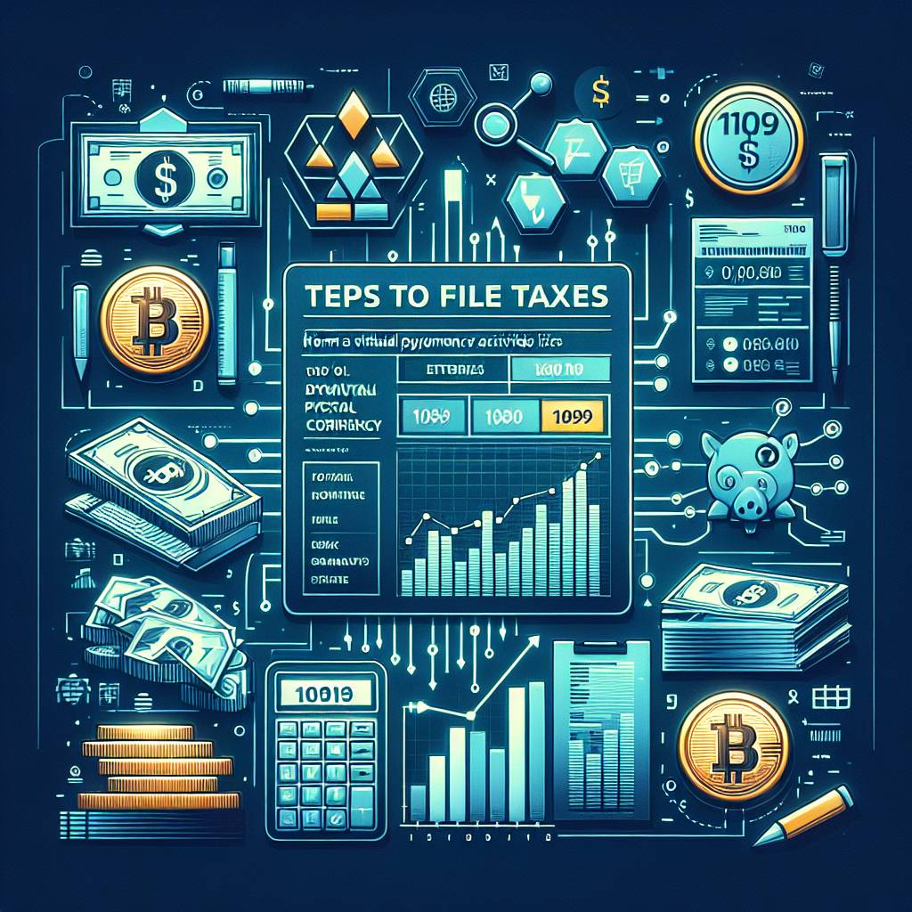 What are the steps to file taxes on bitcoin earnings?