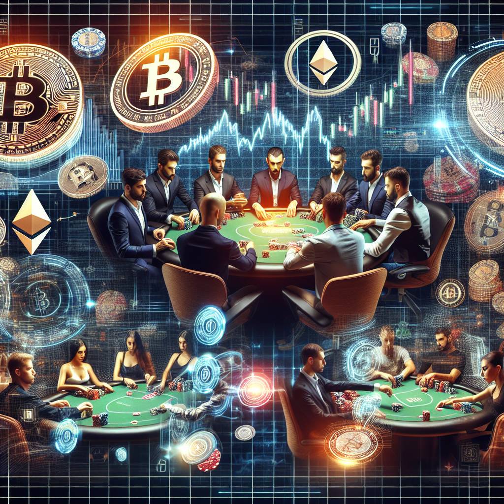 How can poker slang terms be applied to the world of digital currencies?
