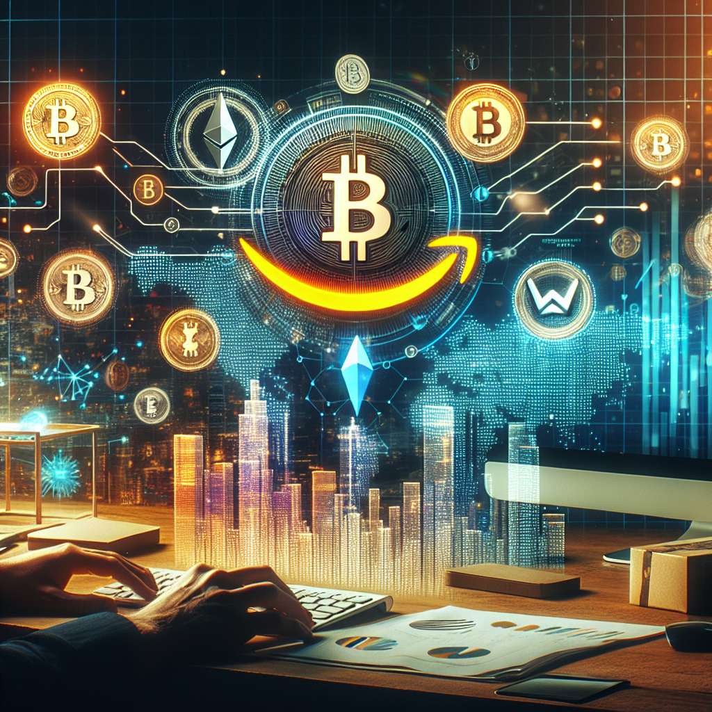 What are the potential opportunities for cryptocurrency investors during Amazon's split?