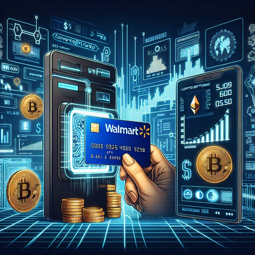 How can you convert Walmart gift cards into cryptocurrencies?