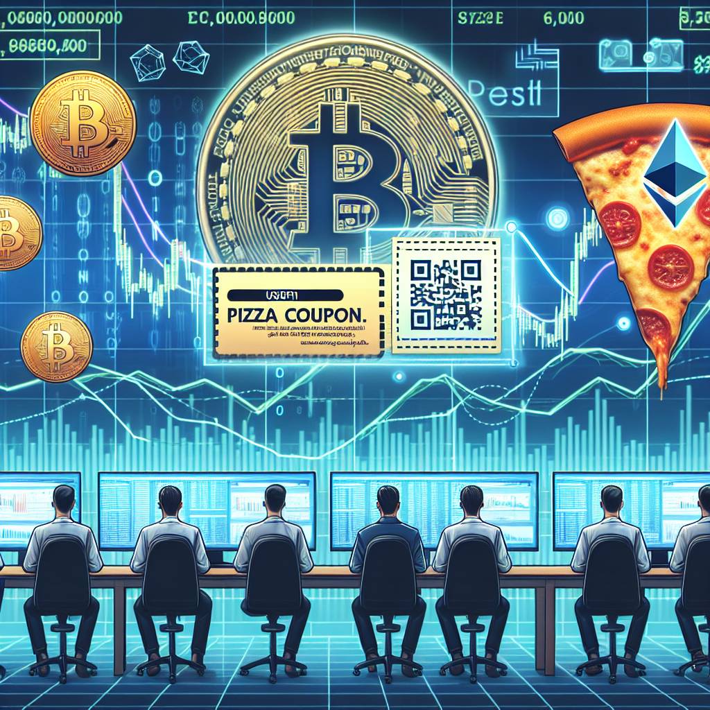 How can traders benefit from using pizza coupons in the world of digital currencies?