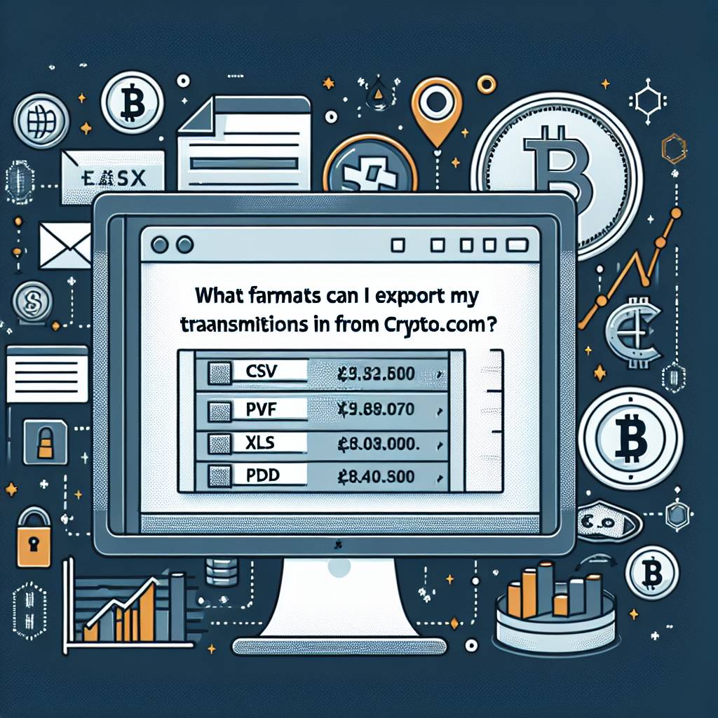 What are the most popular digital currency picture formats used by traders?