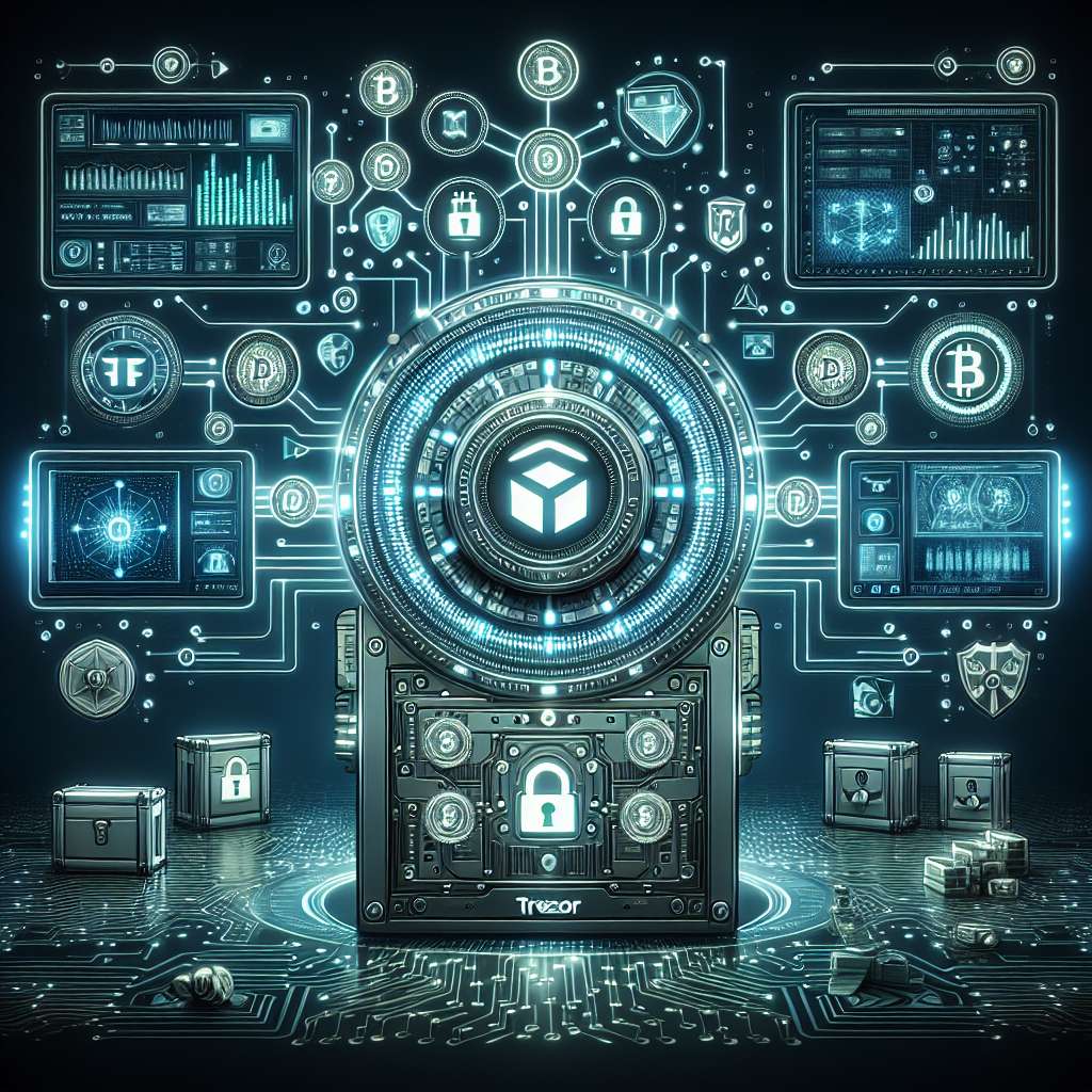 How does the Suite Trezor ensure the security of digital assets in the cryptocurrency market?