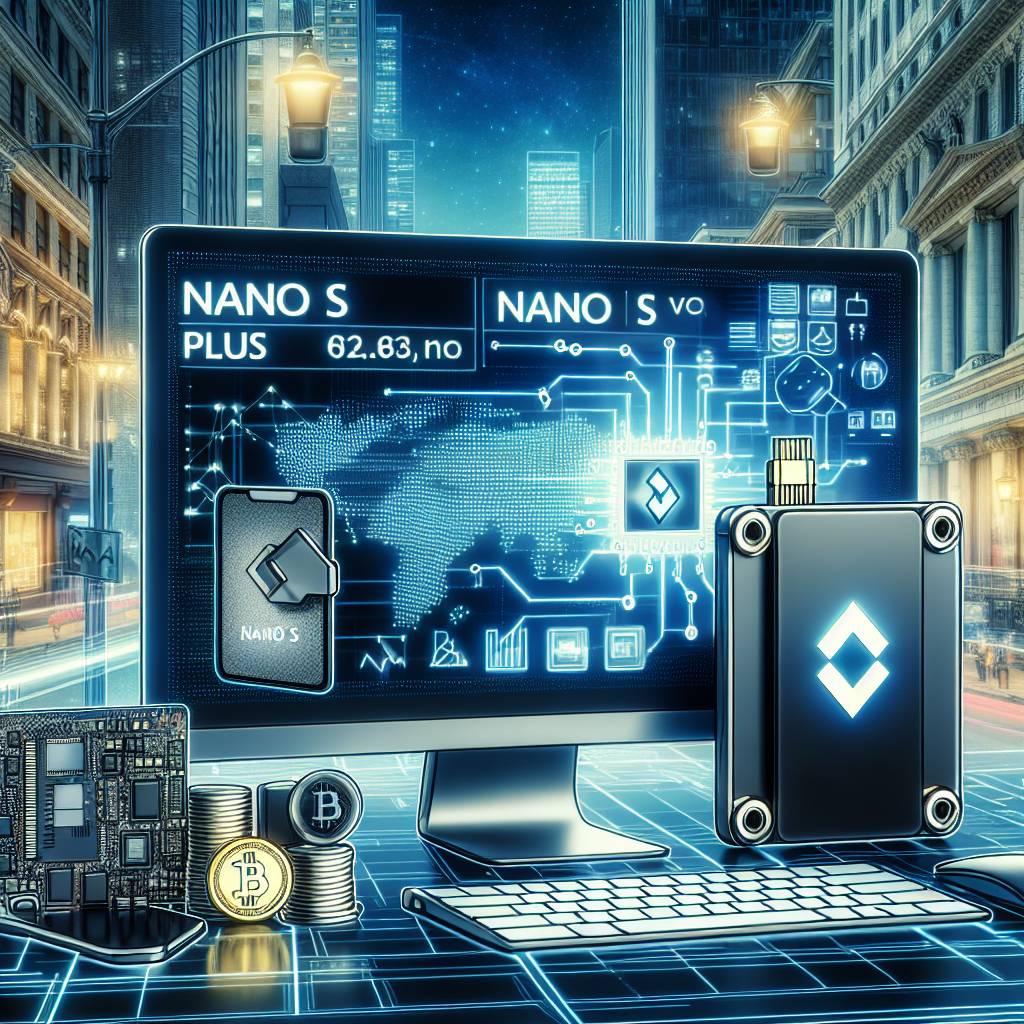 What are the advantages of using Nano S Plus over Nano S for cryptocurrency transactions?