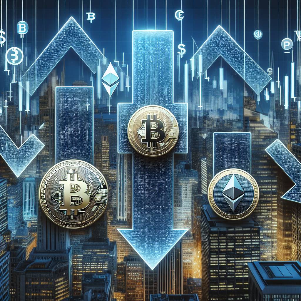 Which cryptocurrencies are currently experiencing a decline in value?