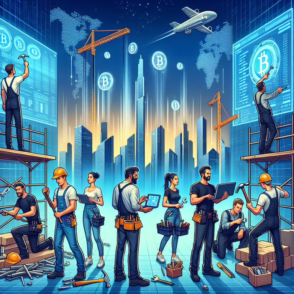 What are the advantages of using cryptocurrencies in the blue-collar industry?