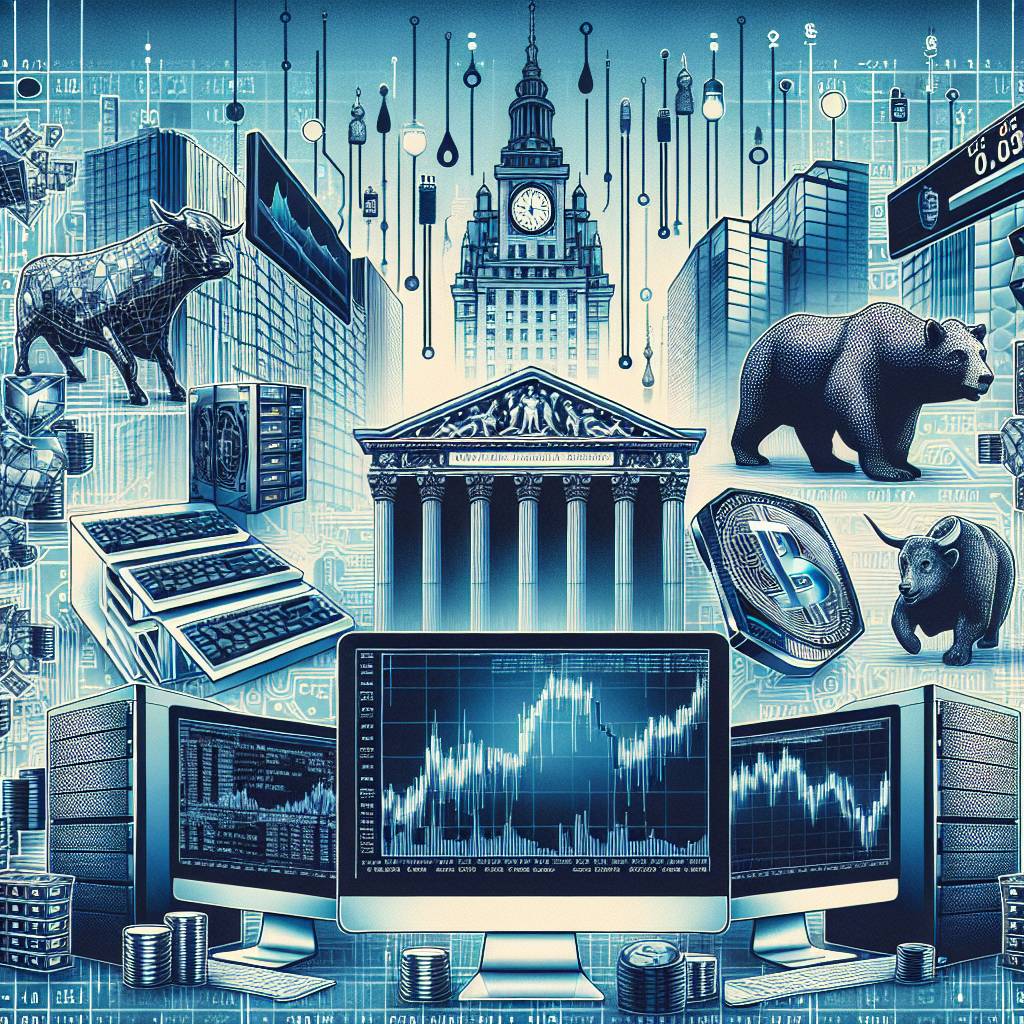 How does the spot market affect the price of cryptocurrencies?