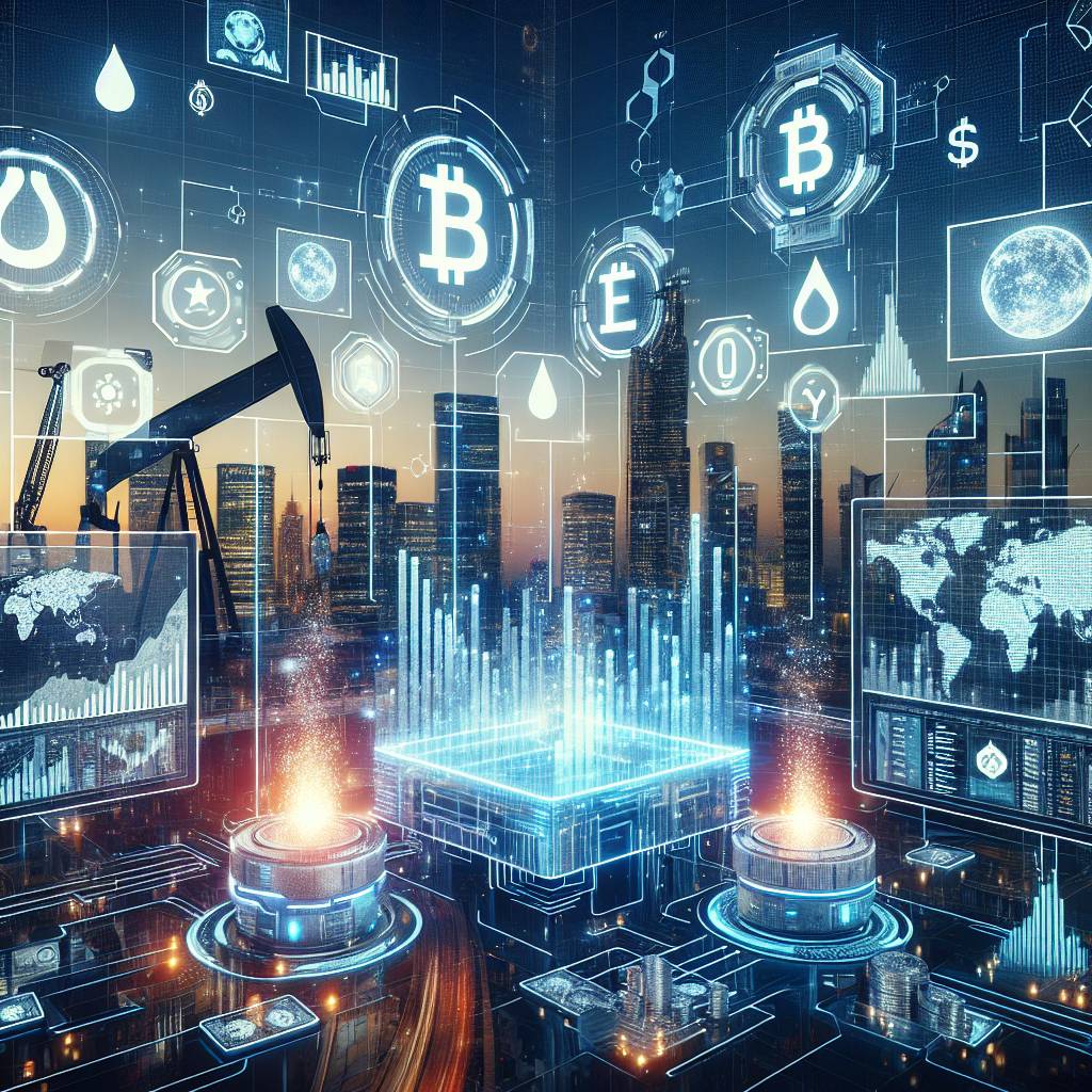How will the fluctuation in oil prices impact the value of cryptocurrencies?