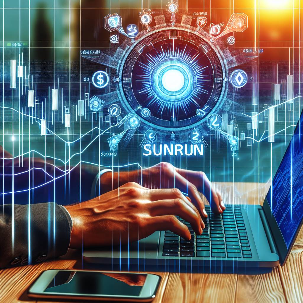 What are the future projections for the Sunrun stock graph in the cryptocurrency industry?