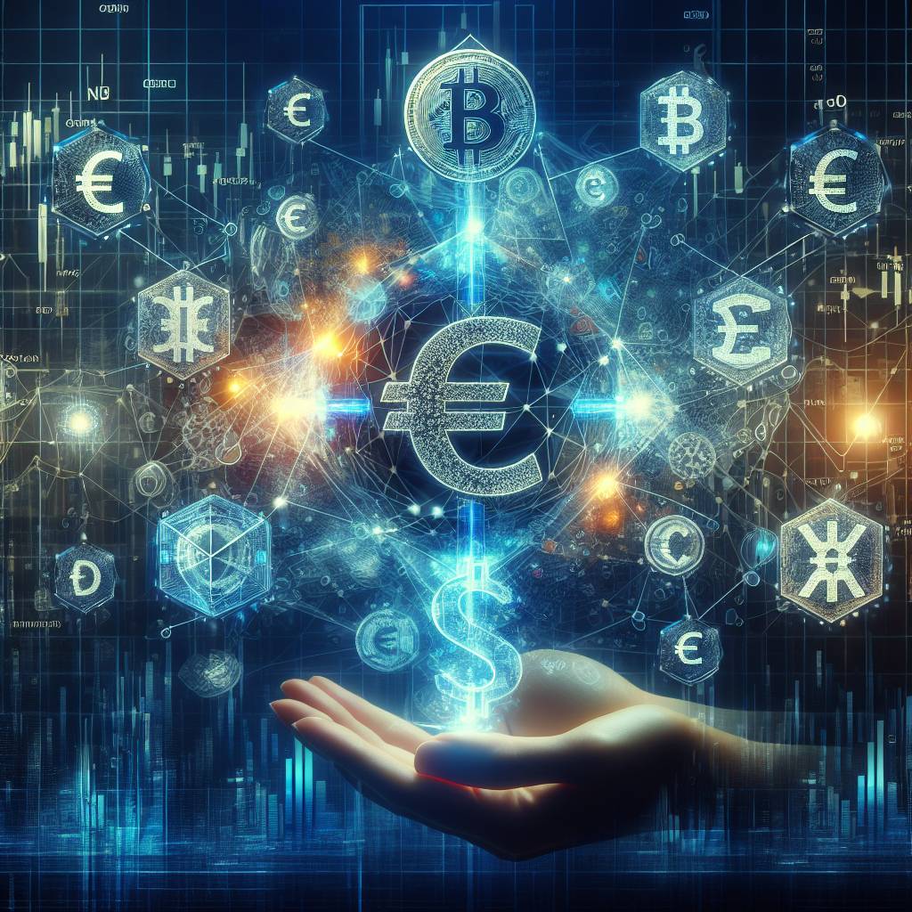 Which cryptocurrencies can be traded with the EUR/USD exchange rate?