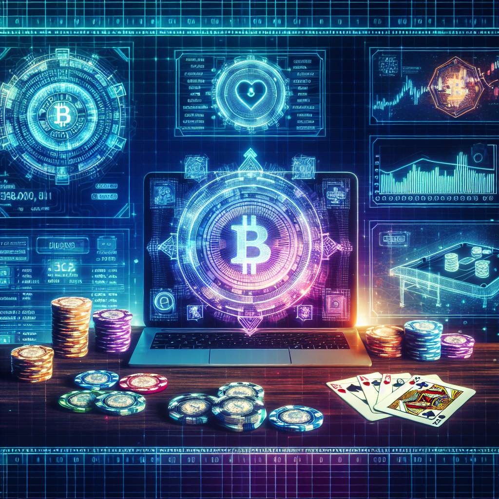 How can digital currencies be used for online poker transactions?