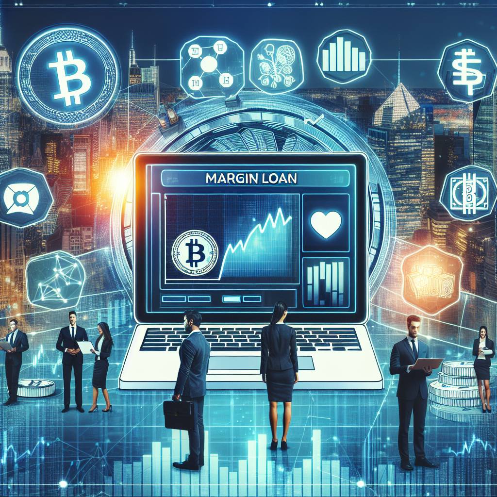 How does a margin loan work in the world of cryptocurrencies?