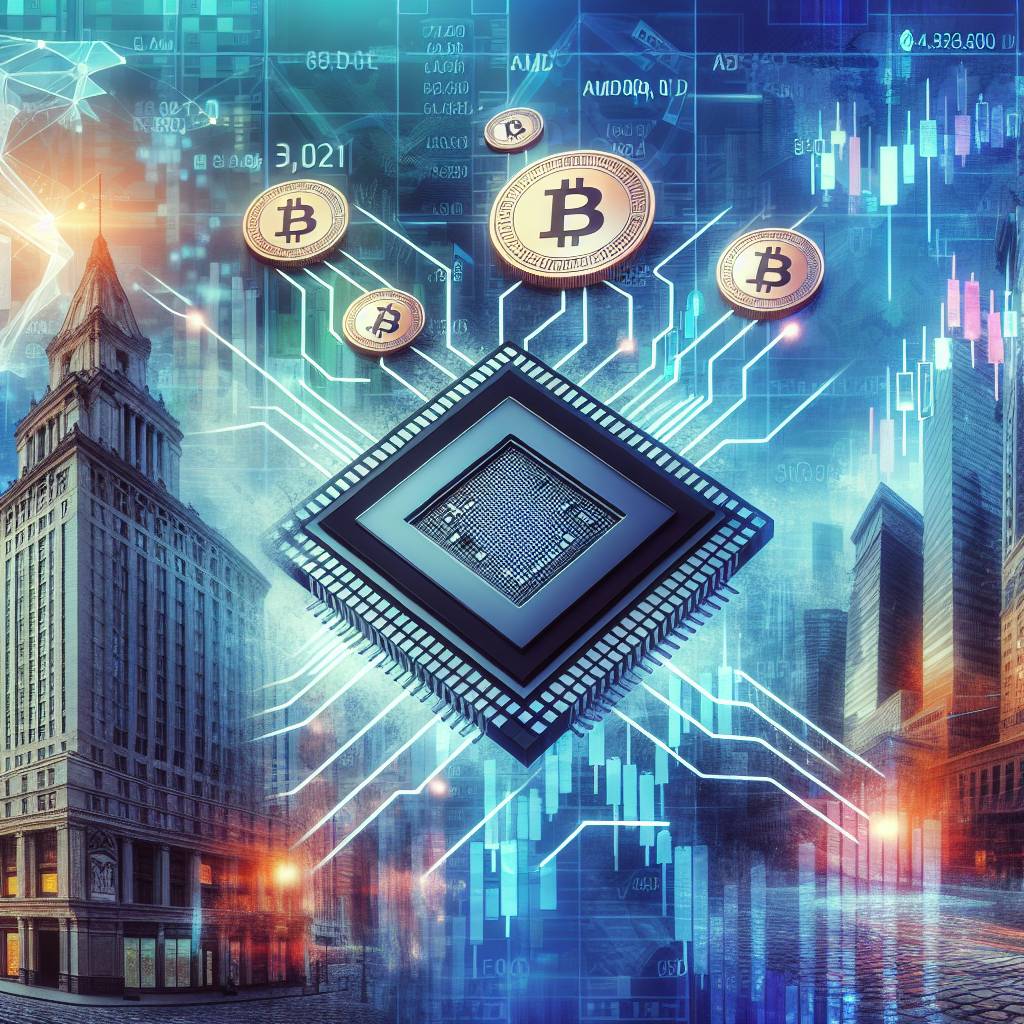 How can I use technical analysis to predict the future movement of AMD stock in the cryptocurrency sector?