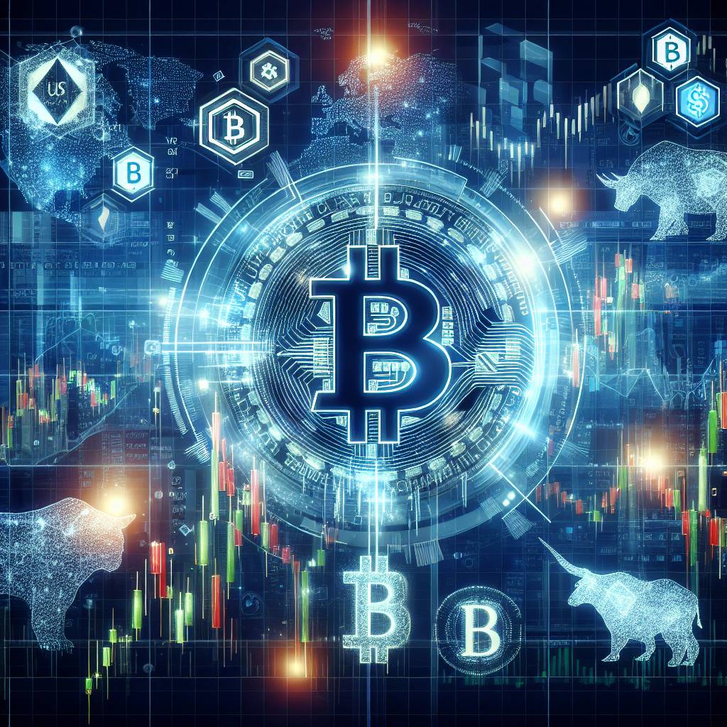 Are there any correlations between the rise and fall of the US stock market and the performance of digital currencies?