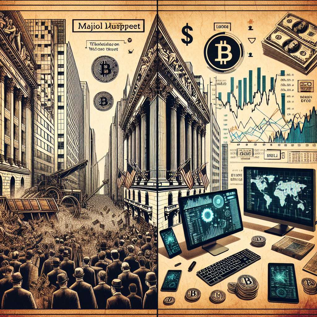 How will the real estate market crash affect the value of cryptocurrencies?