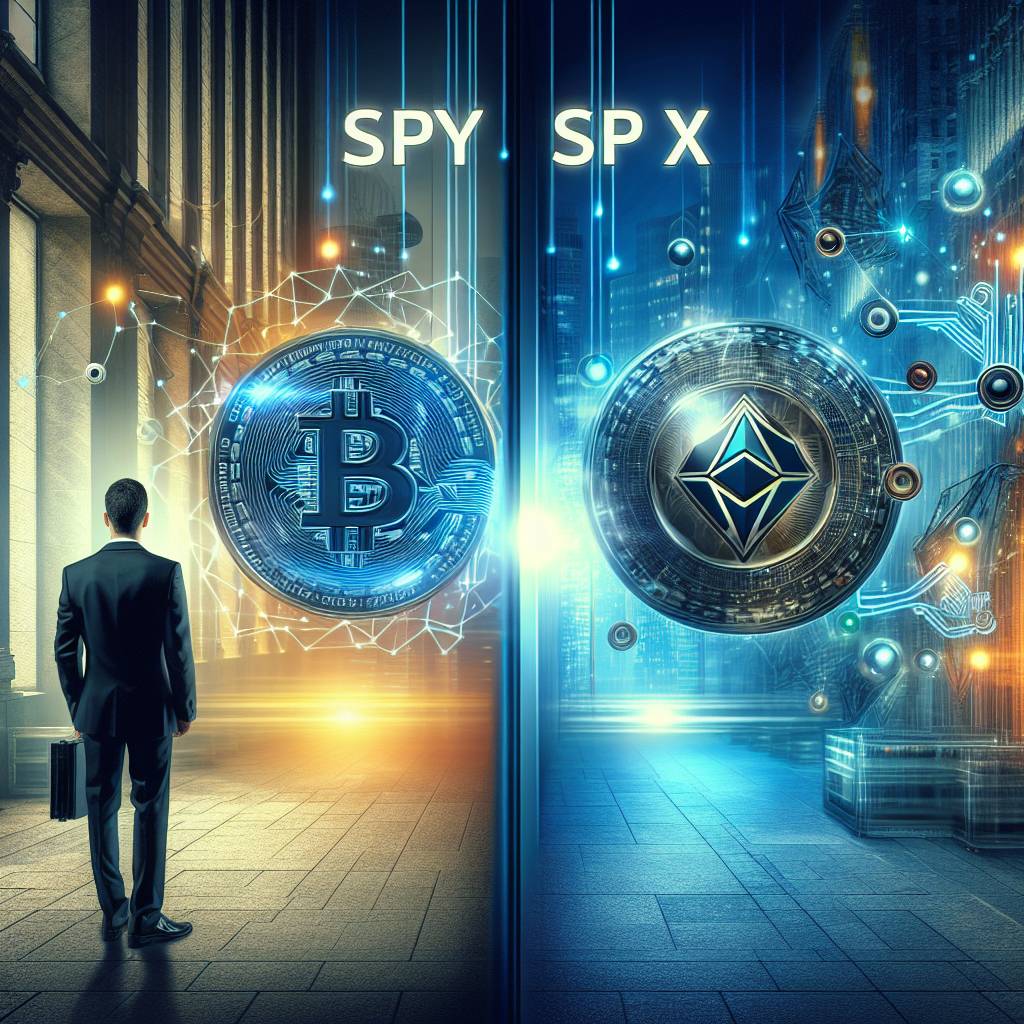 What is the distinction between SPX and SPY in the world of digital assets?