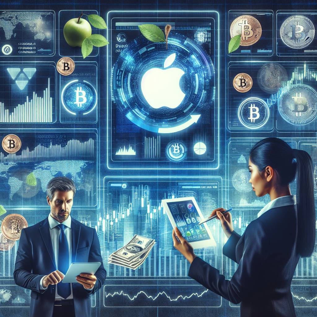 How can I use digital currencies to diversify my investment portfolio instead of buying apple stocks?