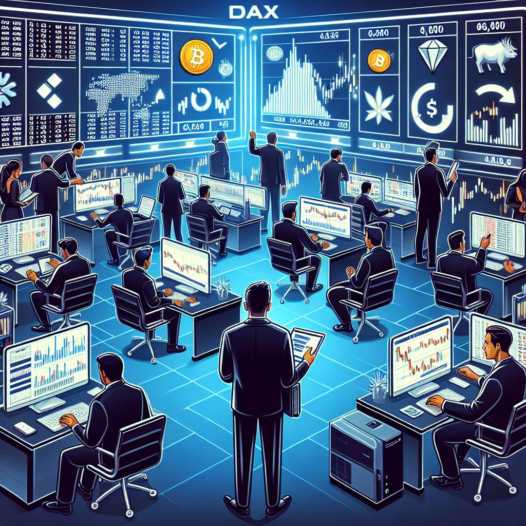 What are the best strategies for trading índice dax using cryptocurrencies?