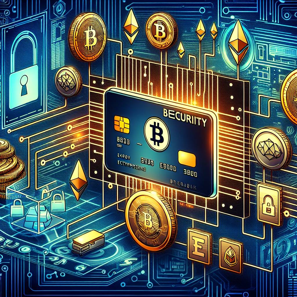 What are the security measures in place when buying cryptocurrencies with a card?