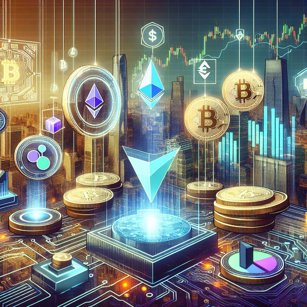 Which digital currencies have the lowest expense ratios in comparison to iwf?