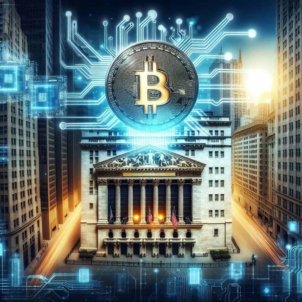 How does the NYSE market affect the price of cryptocurrencies?