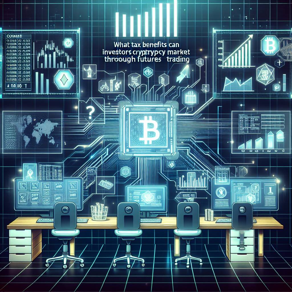 What tax benefits can investors in the cryptocurrency market enjoy through futures trading?