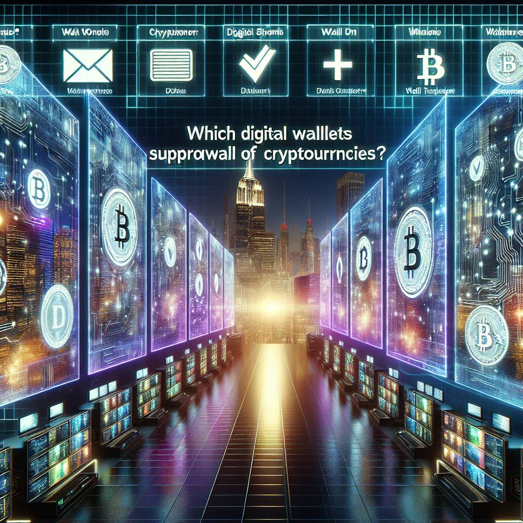 Which digital wallets support USD and EUR deposits and withdrawals for cryptocurrencies?