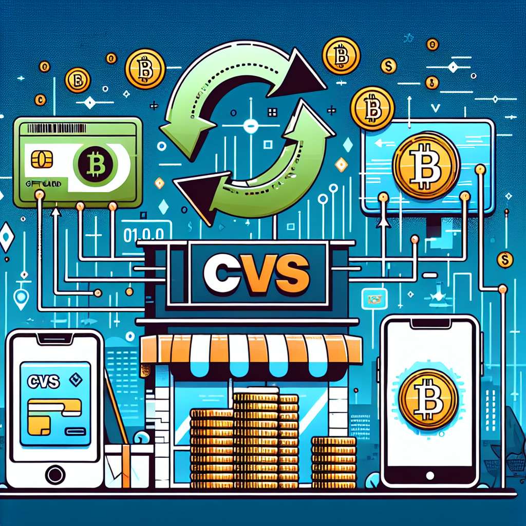 How can I convert gift cards sold at CVS into cryptocurrencies?