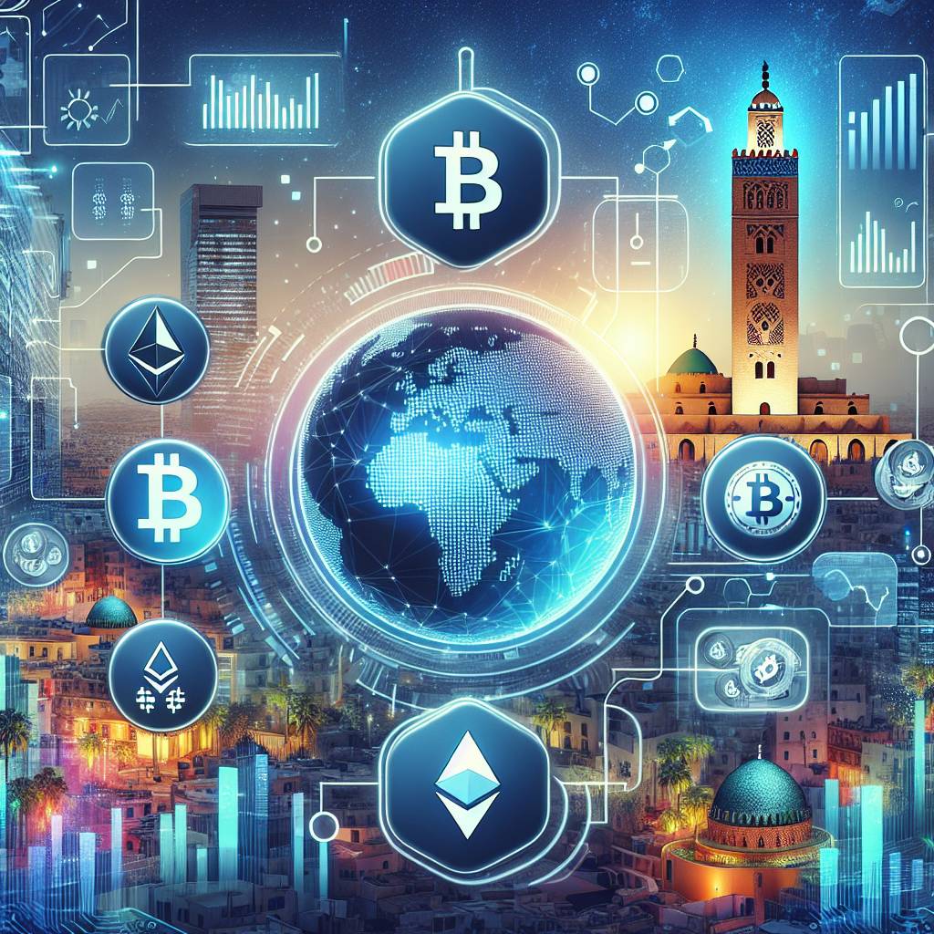 Are there any online platforms that allow me to send money to Morocco using digital assets?