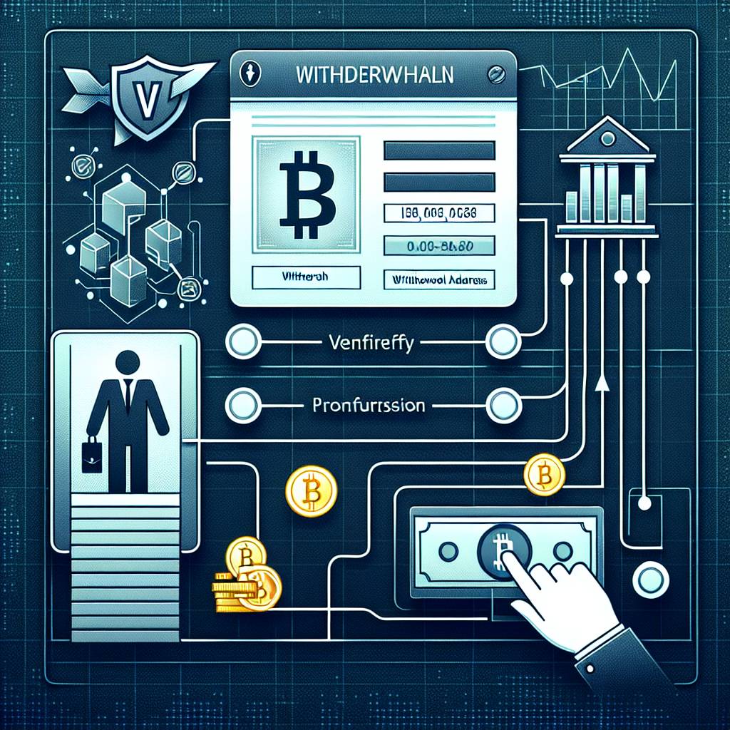 What is the process for withdrawing funds from a cryptocurrency platform?