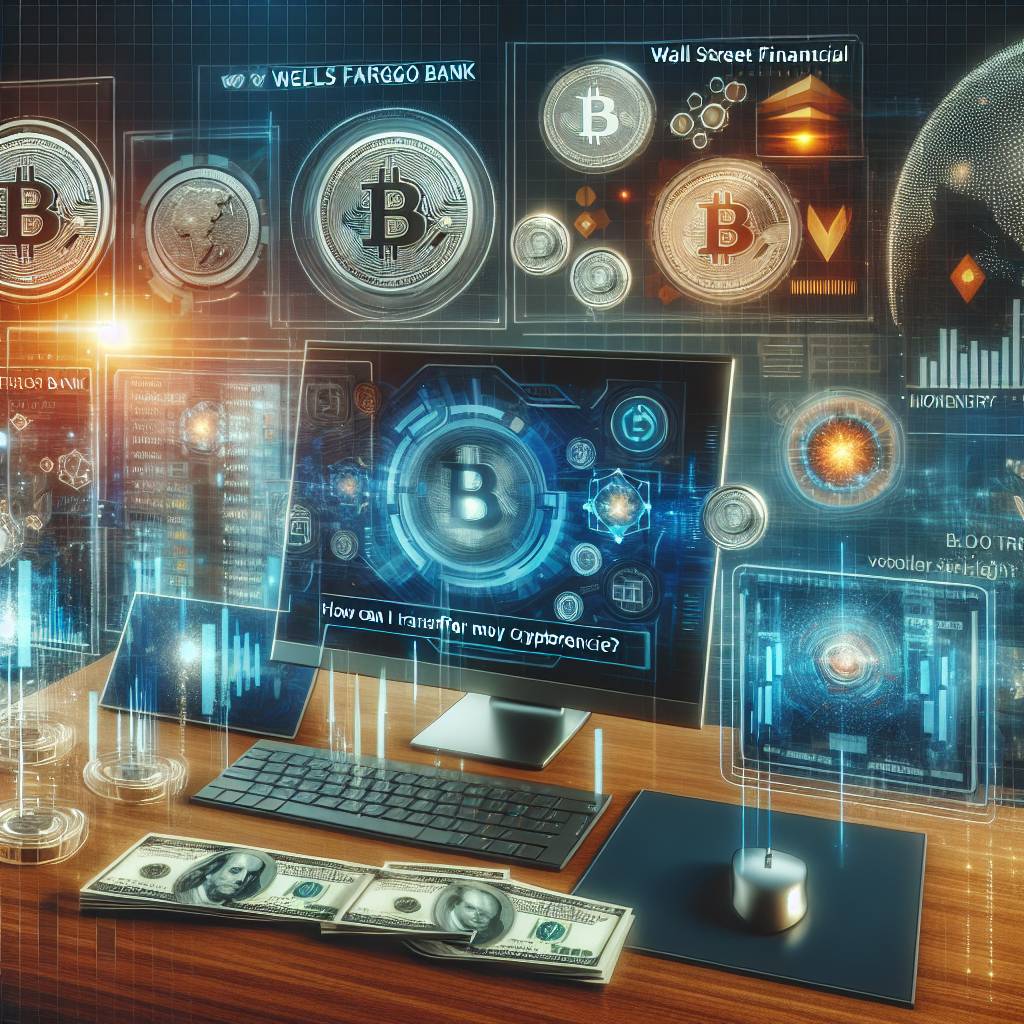 How can I transfer money from Wells Fargo bank to buy cryptocurrencies?