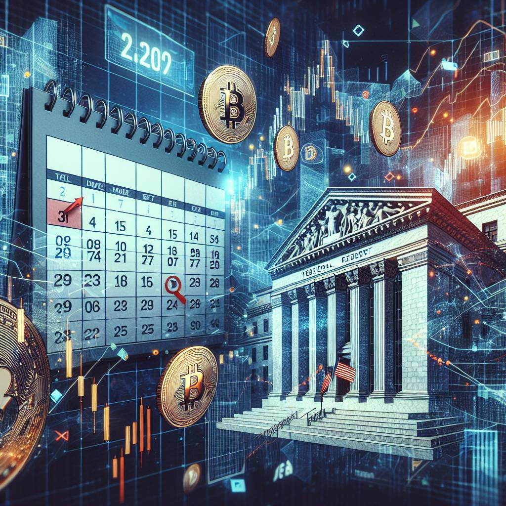 What is the impact of the Federal meeting date on cryptocurrency prices?