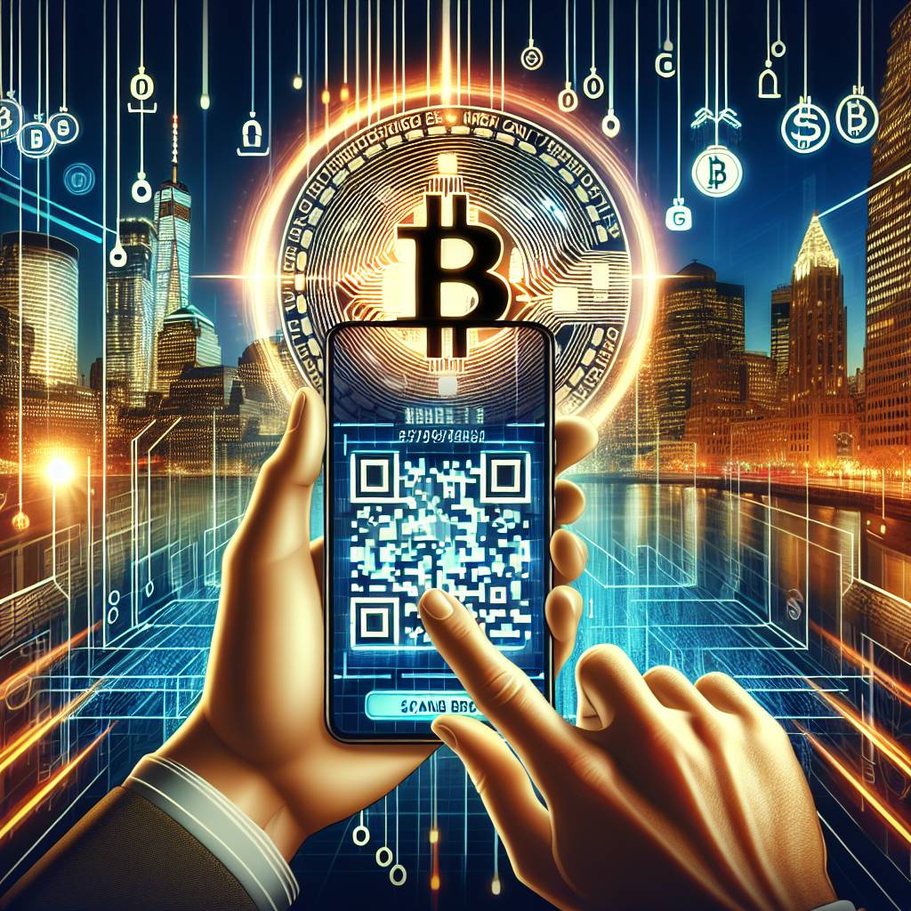 How to scan a QR code to receive Bitcoin payments?